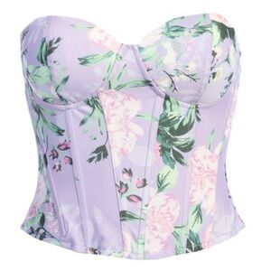 Jlux Label floral corset